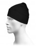 Plain Woollen Cap black for Unisex