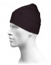 Plain Woolen Cap for Unisex Dark Brown