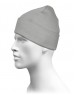 Grey Plain Woollen Cap for Unisex