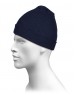 Pure Wool Cap Plain Navy