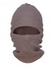 Acrylic Ribbed Monkey Cap Brown