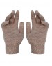 Kids Pure Wool Hand Gloves Plain Skin