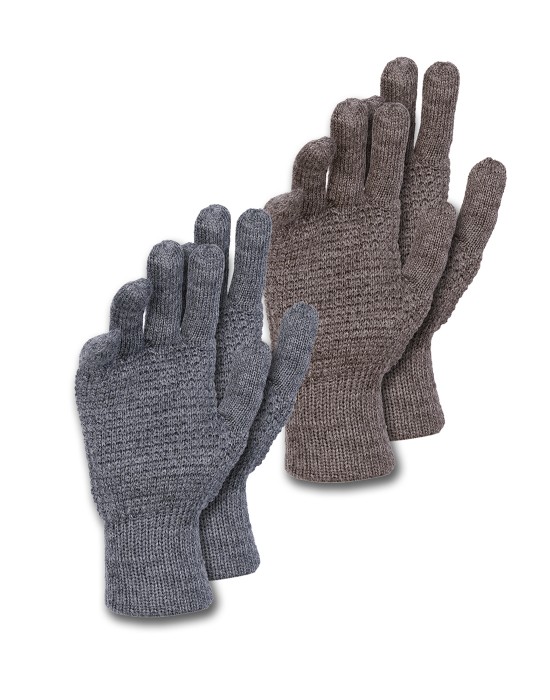 Pure Wool Hand Gloves Plain Assorted Colors