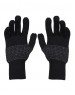 Pure Wool Hand Gloves Designer black