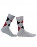 Pure Wool Socks Diamond Grey