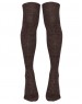 Pure Wool Long Stocking Unisex Brown
