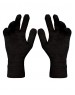 Pure Wool Hand Gloves Plain ladies Black