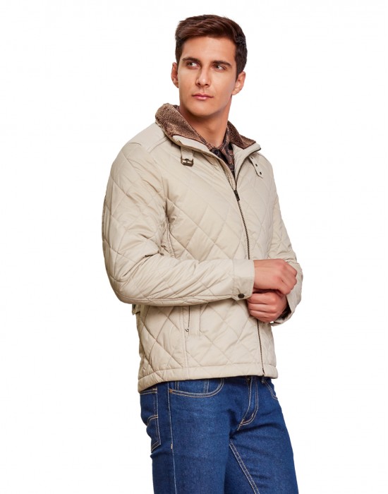Men  Jacket Stone Color