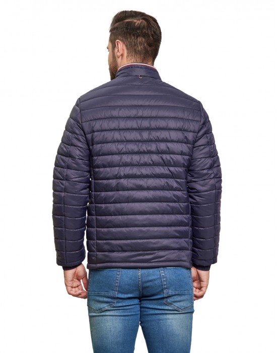 Men  Jacket Navy Color