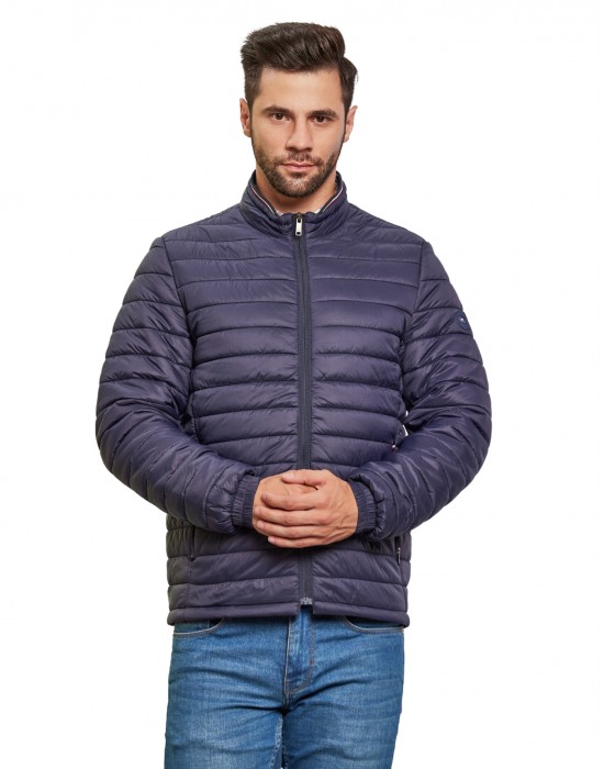 Men  Jacket Navy Color
