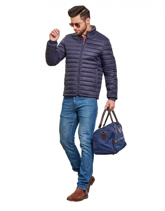 Men  Jacket Navy Color