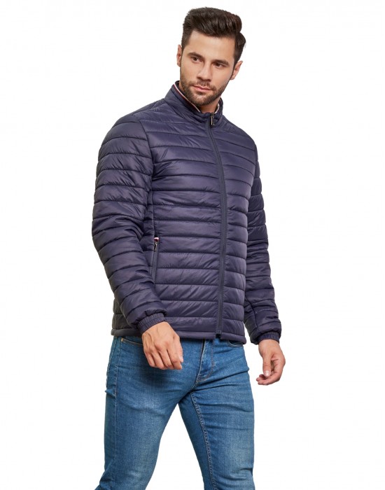 Men  Jacket Navy Color
