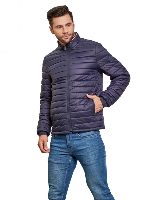 Men  Jacket Navy Color
