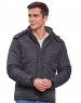 Mens Jacket Full Sleeve with Fur Black