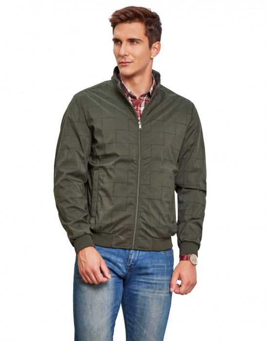 Men Reversible Jacket Petrol Color