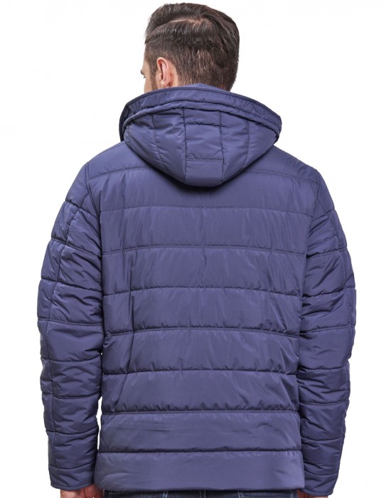 Men Jacket Navy Parka