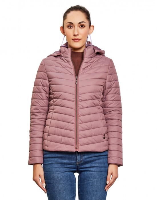 Women  Jacket Plum Color