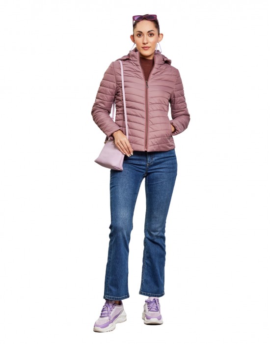 Women  Jacket Plum Color