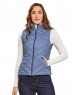 Women Sleeveless Jacket Sleeveless Blue Color