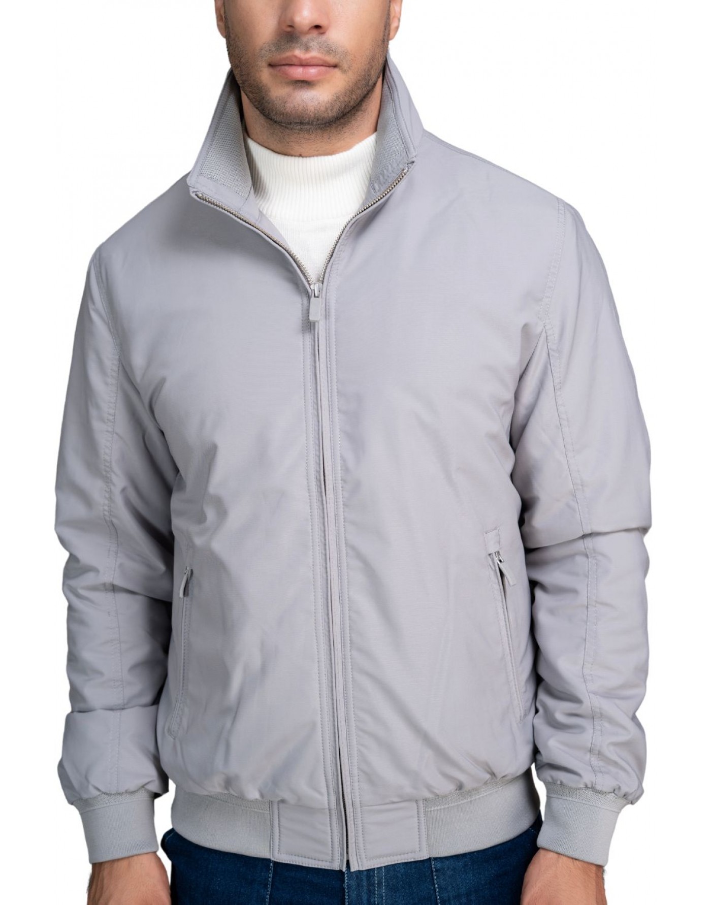 mens jacket gray
