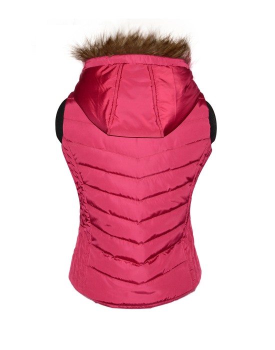 Girls Light weight quilted sporty Jacket Rose