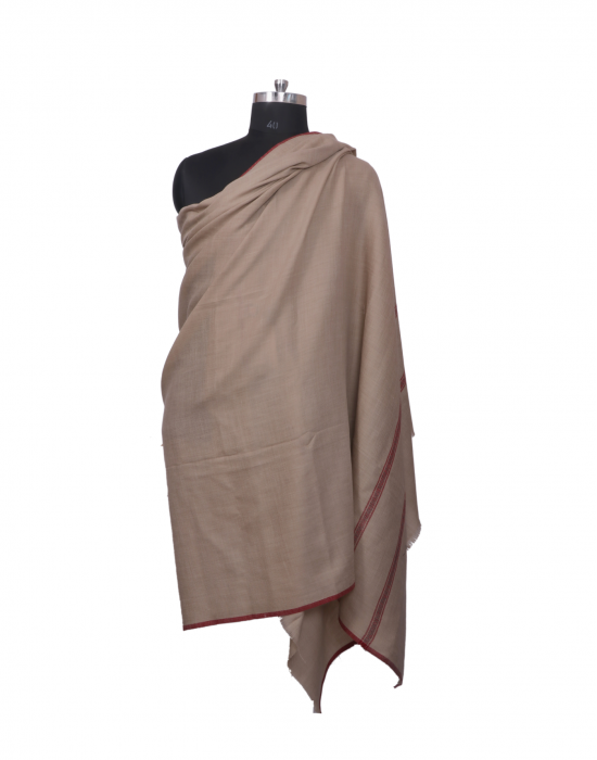 Men Lohi plain design brown