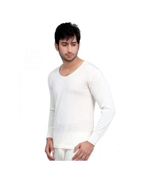 Mens Pure Wool Vest FS Plus size Body warmers Cream