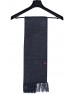 Acrylic Wool Muffler Plain Dark Grey