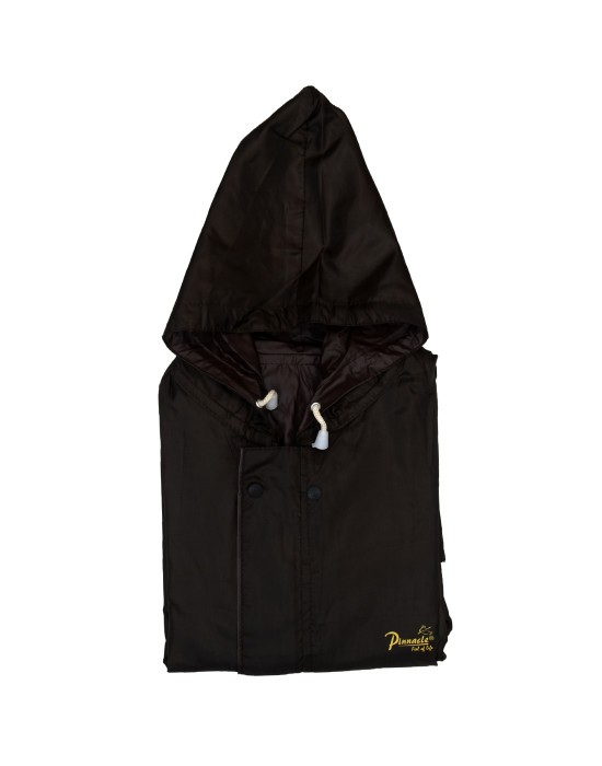 mens challenger raincoat set with carry bag brown