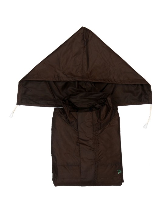 stellar mens raincoat set with carry bag brown