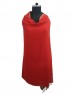 Woolblend Women Shawl red reversible shawls