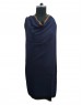 Kashmiri embroidery designer shawl navy