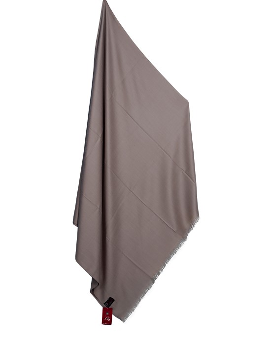 Mens wool blend lohi Brown self