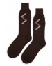 Pure Wool Socks Zig Zag