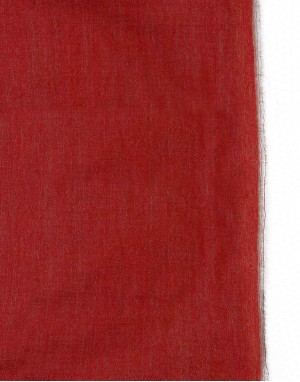 Semi Pashmina Stole Reversible Red color