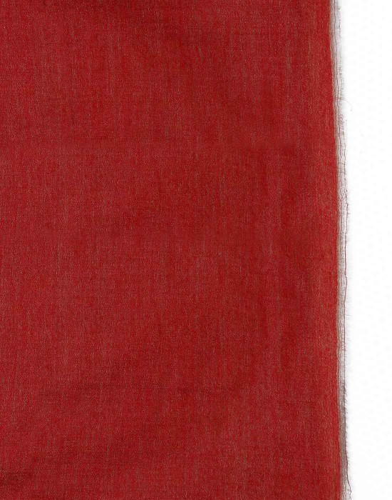 Semi Pashmina Stole Reversible Red color