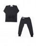Baby FS Merino wool Body warmer set Dark Grey