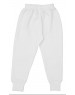 Kids Cotton Long John White