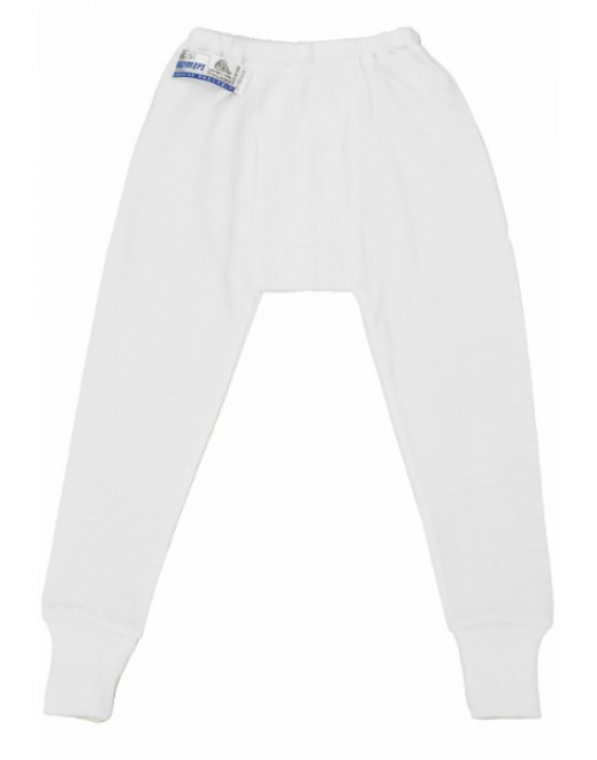 Kids Merino Wool Long John Cream