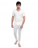 Mens HS Merino Wool Thermals Set Cream