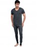 Mens HS Dark Grey merino Wool Thermals Set