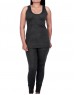 Women Merino wool SL Slip Type Thermal Set Dark Grey