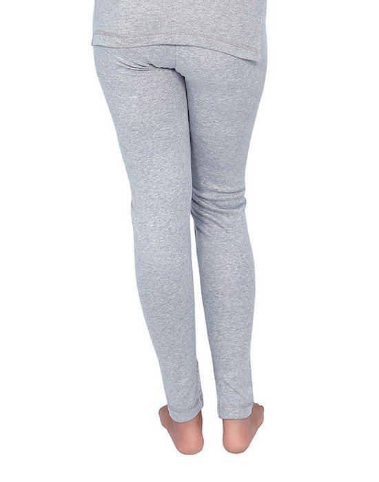 Woman Spandex Drawer Thermal  Grey