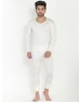 Mens Woolblend FS Body Warmers Set Cream