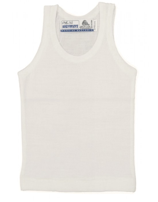 Kids Woolblend Vest SL Body warmers Cream