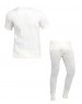 Mens Woolblend HS Body Warmers Set Cream