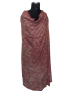 Women  Shawls Flower print Maroon