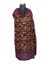 Women  Shawls Embroidery design Black