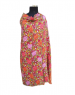 Women shawls embroidery design mustred