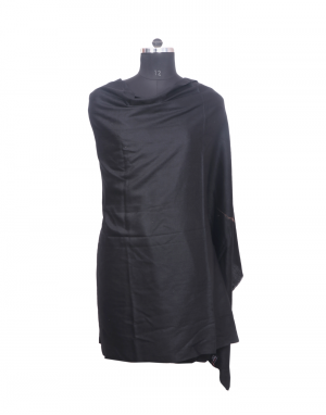 Women Shawls plain black